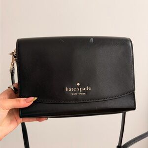 Kate Spade Elegant Black Crossbody Bag